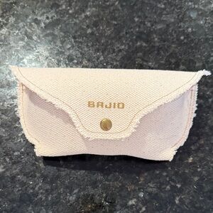 BAJIO  - NEW natural  canvas sunglass case